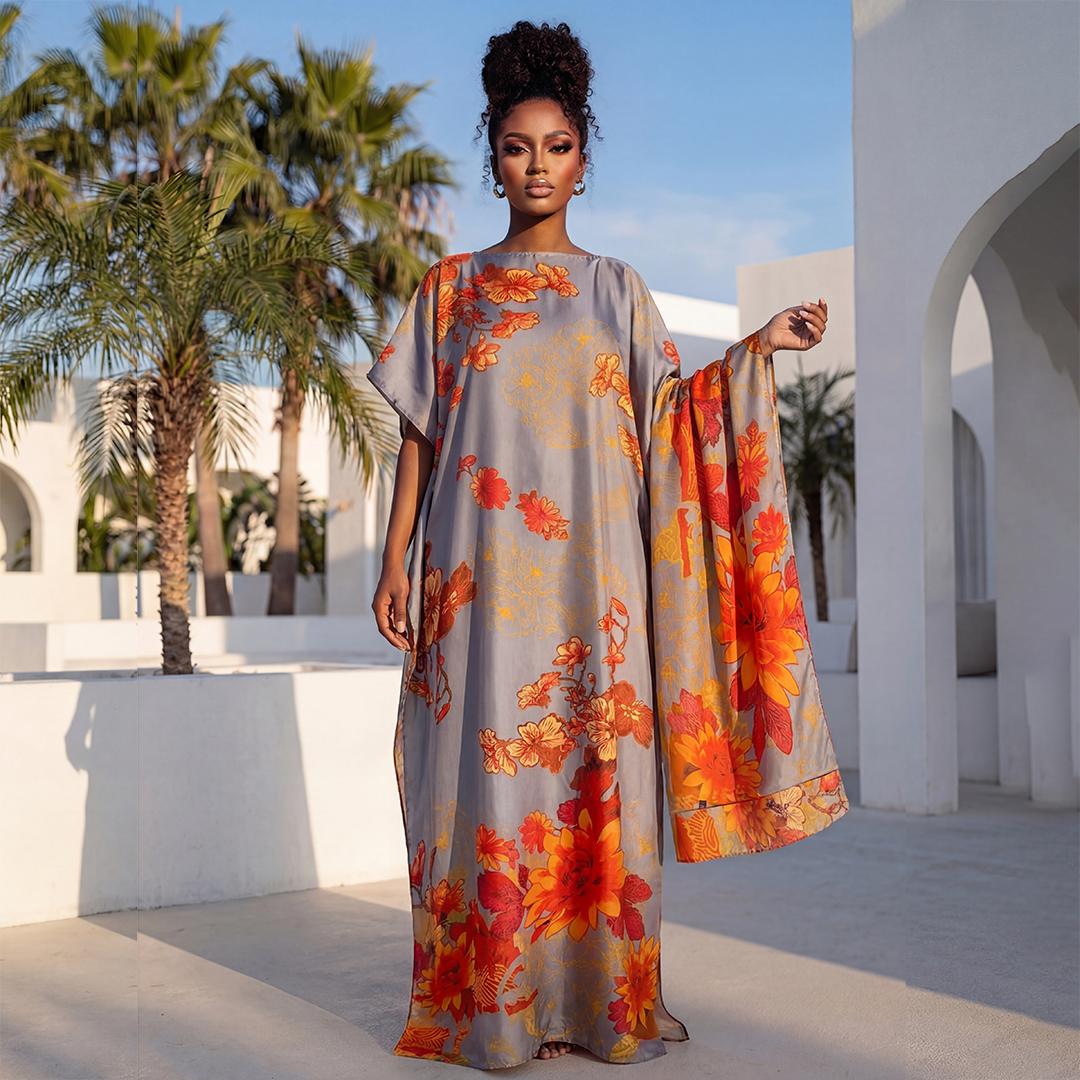 Summer Fashion African Shawl F - Romper Floral Print recensie en prijs