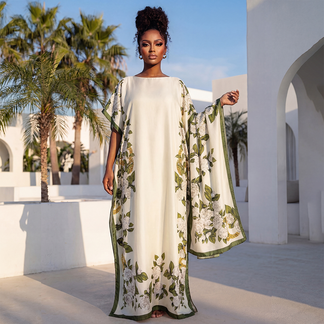 Summer Fashion African Shawl F - Romper Floral Print recensie en prijs