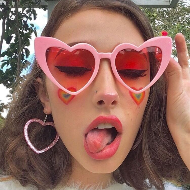 Love Heart Cat Eye Sunglasses  - Sunglasses Cat Eye recensie en prijs