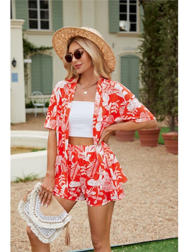 Summer Casual 2 Piece Set Wome - Romper Floral Print recensie en prijs