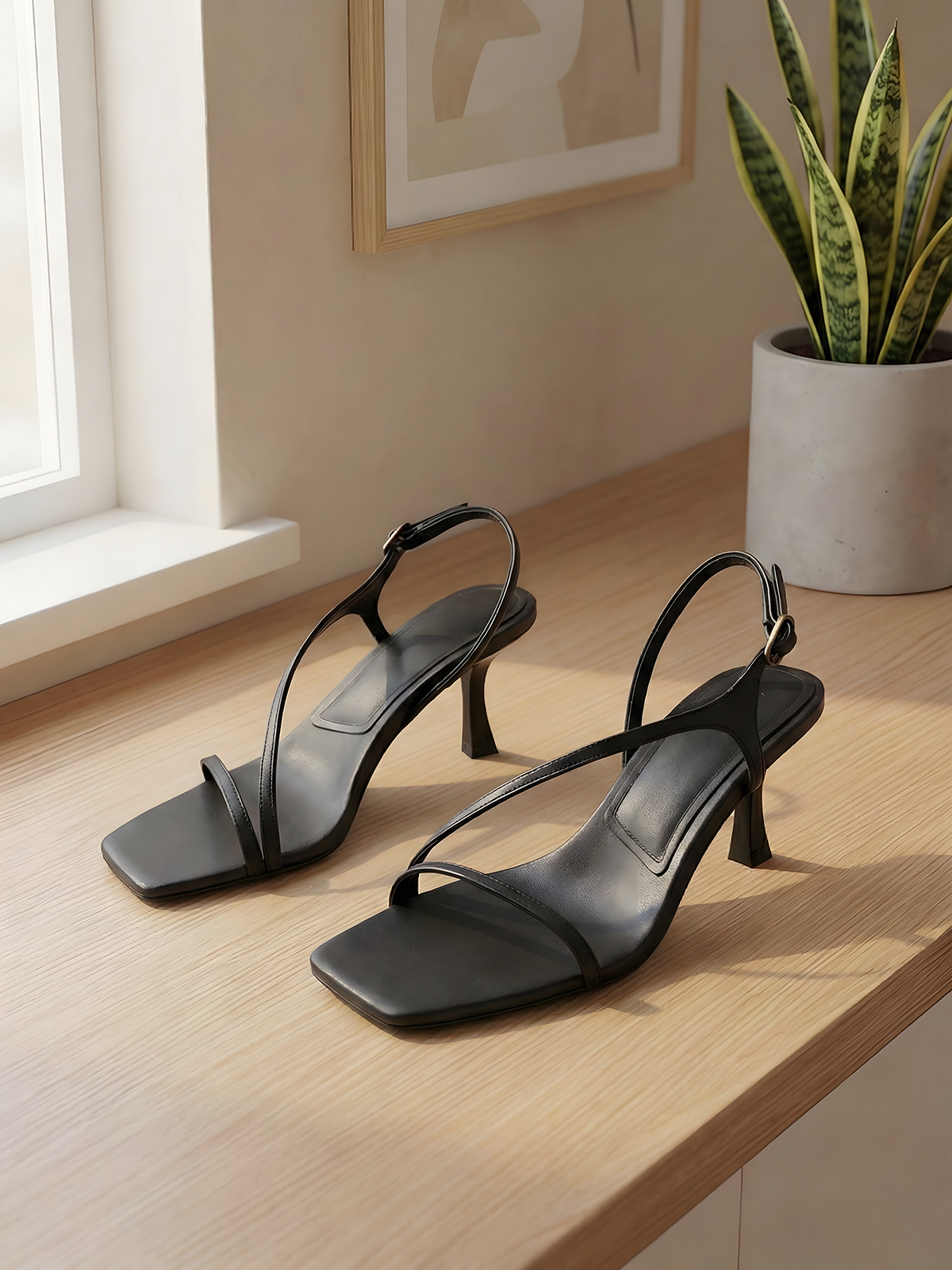 Elegant Genuine Leather Strapp - Sandal Strappy Heeled recensie en prijs