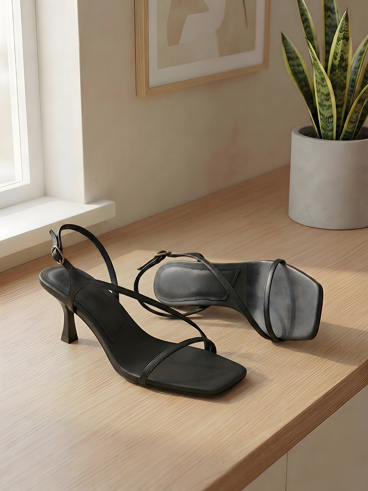 Elegant Genuine Leather Strapp - Sandal Strappy Heeled recensie en prijs