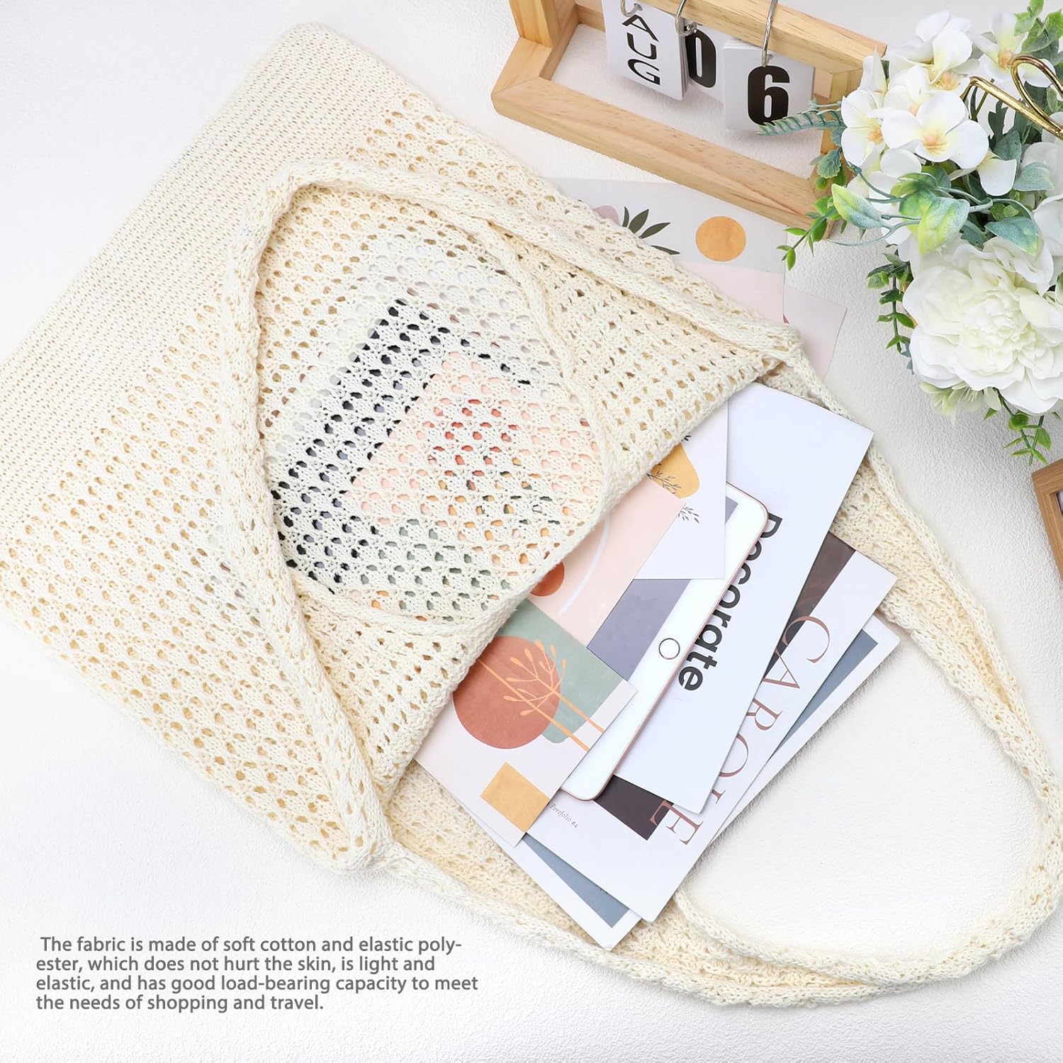 Crochet Beach Tote for Women - - Tote Bag Beach recensie en prijs
