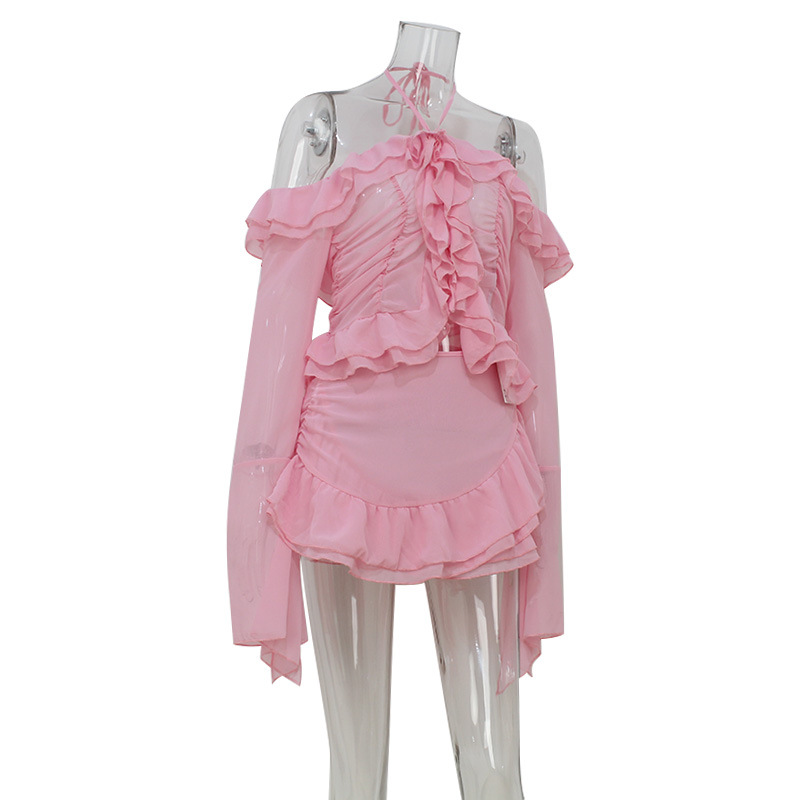 Women Holiday Sweet Ruffles 2  - Blouse Off Shoulder recensie en prijs