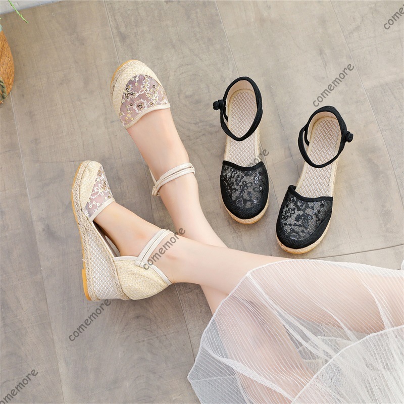 Women's Lace Mesh Espadrille W - Wedge Espadrille Women recensie en prijs