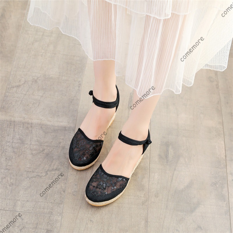 Women's Lace Mesh Espadrille W - Wedge Espadrille Women recensie en prijs