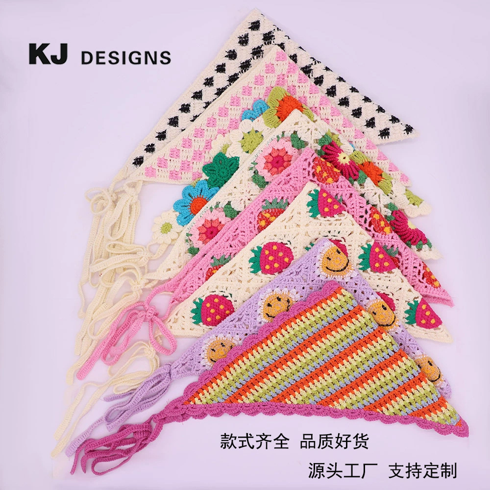 2025 Hand Crochet Daisy Bandan - Headband Summer Knit recensie en prijs