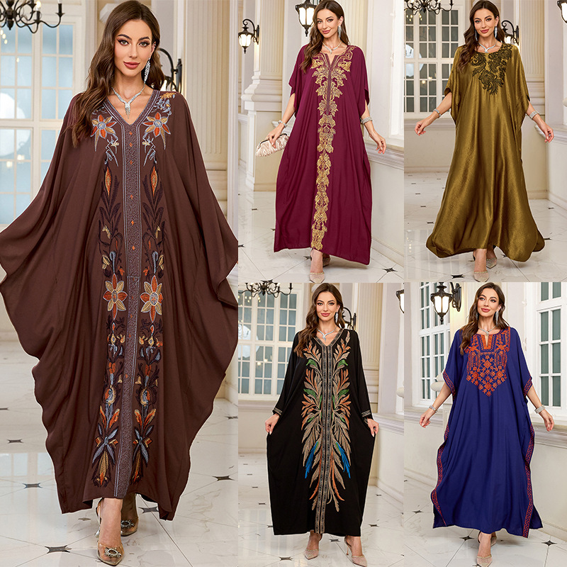 Women Embroidered Long Caftans - Cover Up Kaftan recensie en prijs