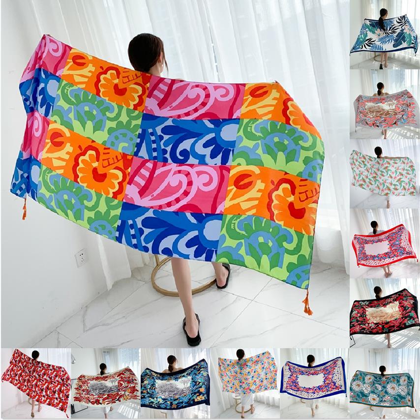 90x185cm Cotton Linen Print Su - Linen Dress Wrap recensie en prijs