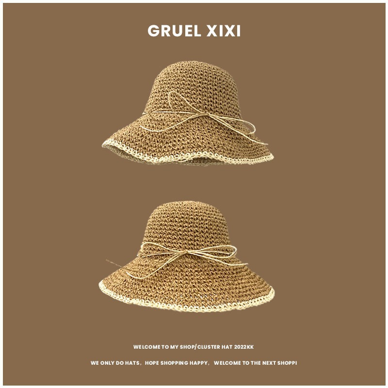 1pc Women's Summer Beach Straw - Hat Floppy Wide recensie en prijs