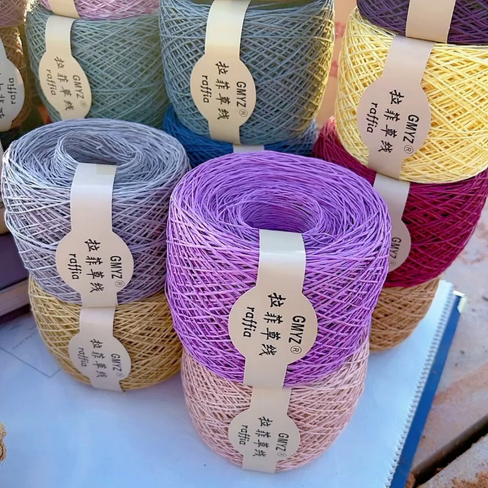 220M/Roll Washable Japanese Pl - Crochet Bag Raffia recensie en prijs