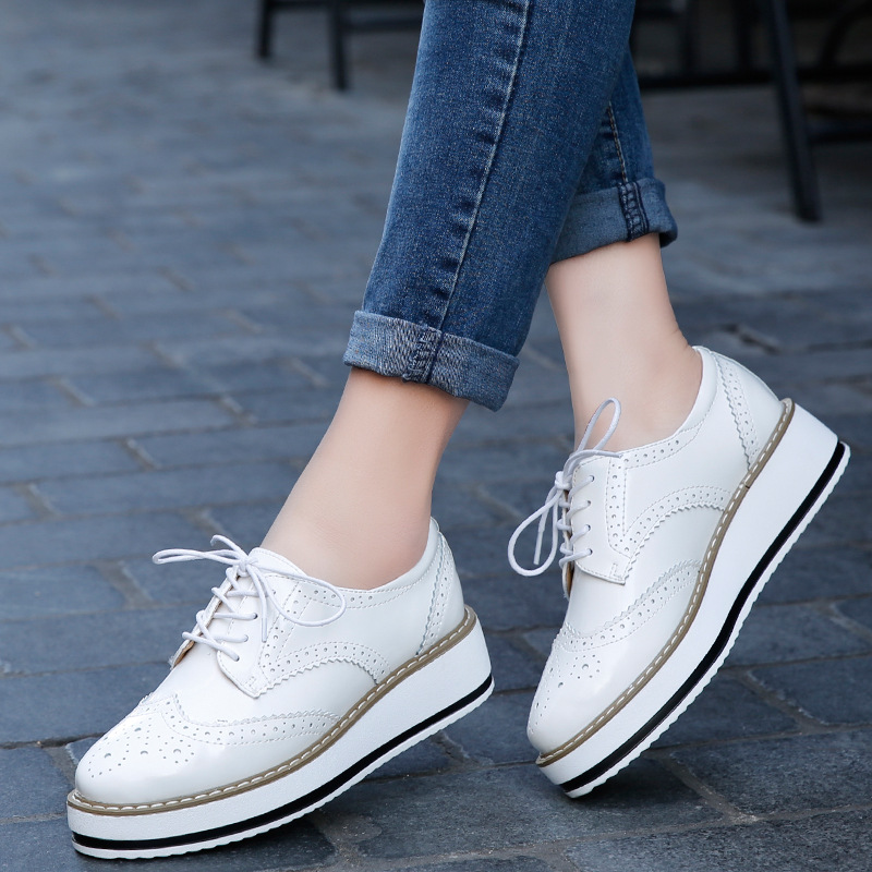 Women Loafers Shoes Leather Th - Wedge Espadrille Women recensie en prijs