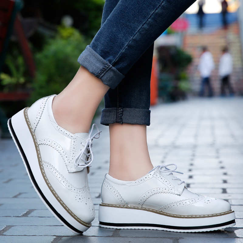 Women Loafers Shoes Leather Th - Wedge Espadrille Women recensie en prijs