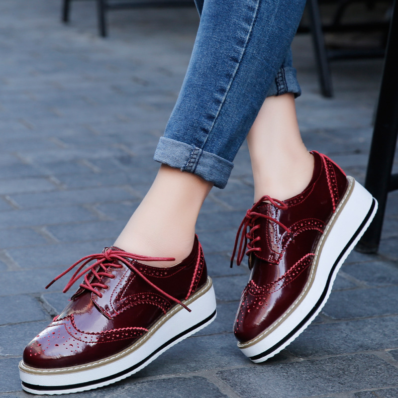 Women Loafers Shoes Leather Th - Wedge Espadrille Women recensie en prijs
