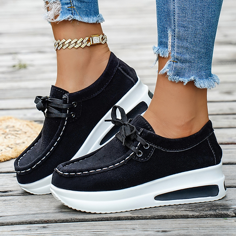 Basic Color Platform Loafers f - Wedge Espadrille Women recensie en prijs