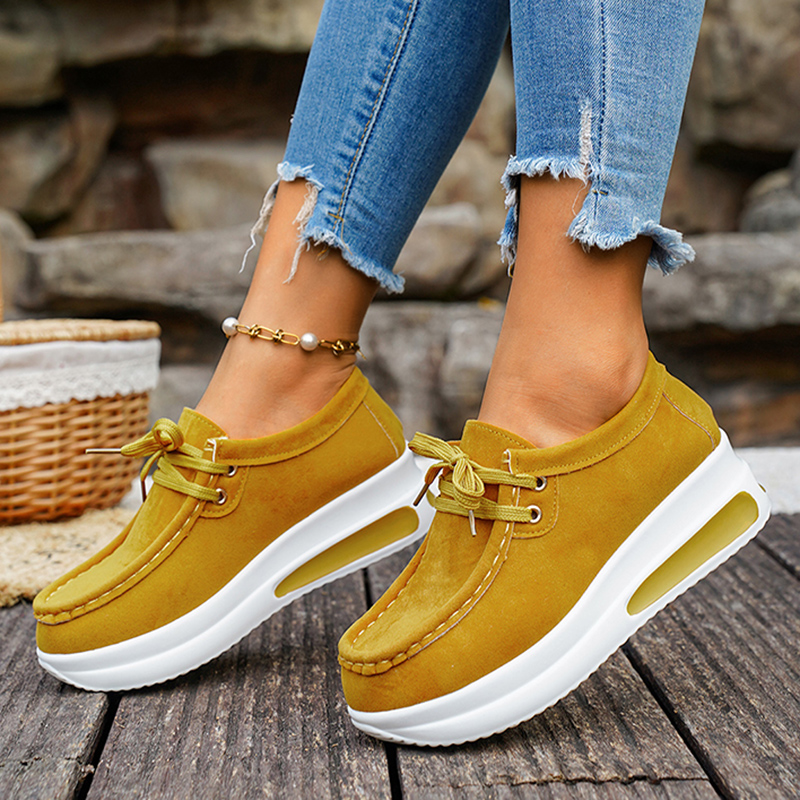 Basic Color Platform Loafers f - Wedge Espadrille Women recensie en prijs