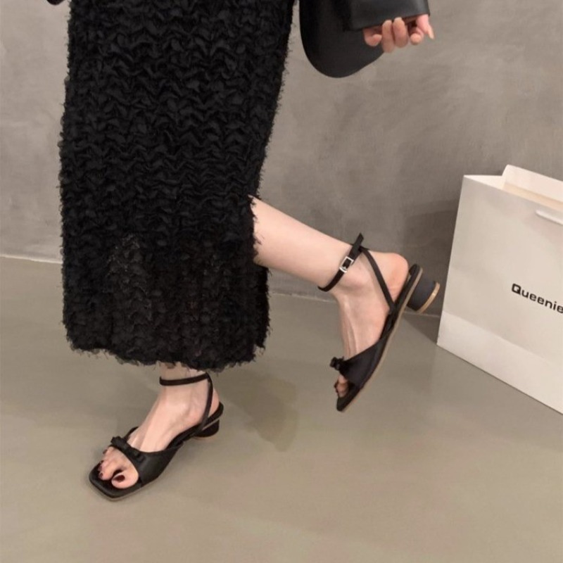 New Low High Heels Shoes Summe - Sandal Strappy Heeled recensie en prijs